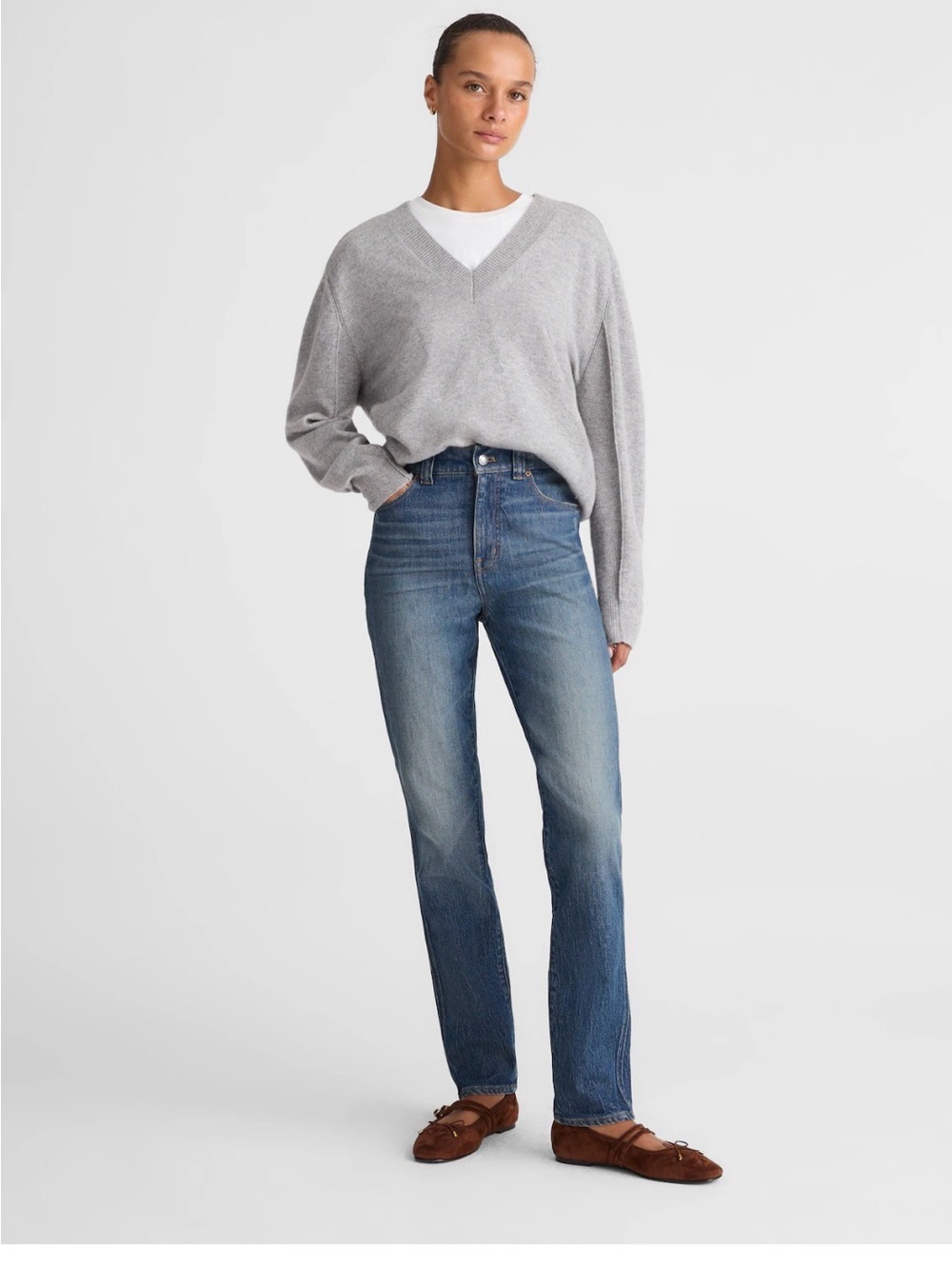 Madewell Perfect Vintage Straight Leg Jeans